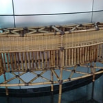 Balcão de bambu decorativo