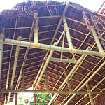 Cobertura térmica de bambu