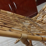 Móveis de bambu