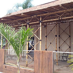 Cobertura térmica de bambu