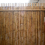 como fazer um painel de bambu