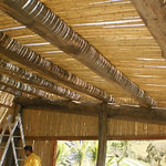 Pérgolas e coberturas de bambu